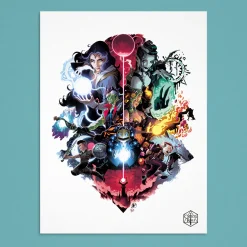 Critical Role Prints>Bells Hells Art Print by Matteo Scalera & Moreno Dinisio