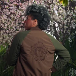 Critical Role Jackets>Bells Hells Collection: Orym of the Air Ashari Bomber Jacket