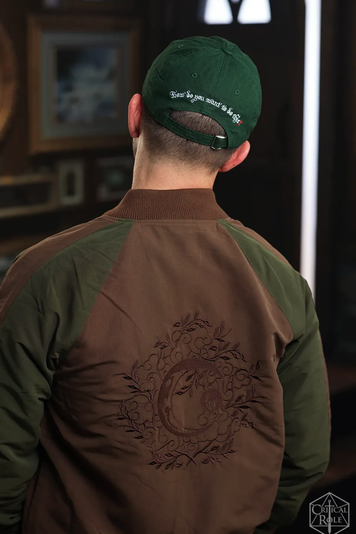 Critical Role Jackets>Bells Hells Collection: Orym of the Air Ashari Bomber Jacket