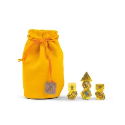 Critical Role Dice And Dice Bags>Bells Hells Dice Set: Fresh Cut Grass