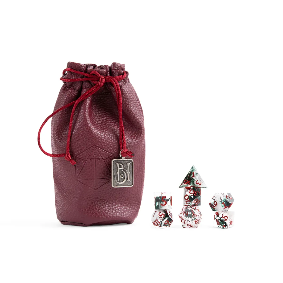 Critical Role Dice And Dice Bags>Bells Hells Dice Set: Laudna