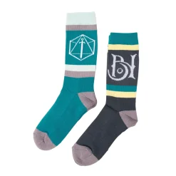 Critical Role Socks>Bells Hells Retro Crew Socks 2-Pack