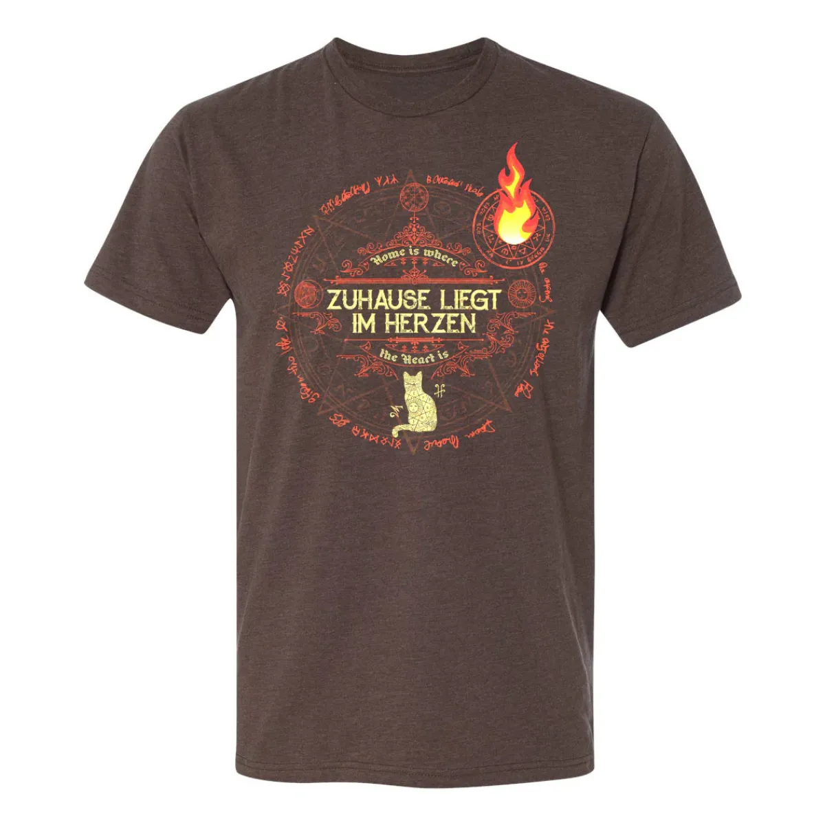 Critical Role T-shirts>Caleb Widogast "Home Is Where the Heart Is" T-Shirt