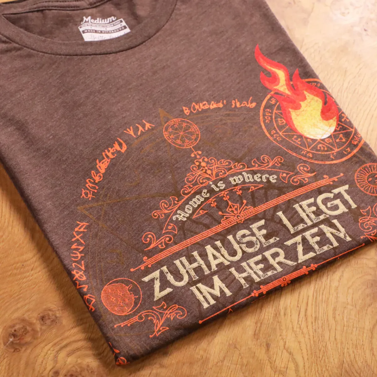 Critical Role T-shirts>Caleb Widogast "Home Is Where the Heart Is" T-Shirt