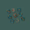 Critical Role Dice And Dice Bags>Candela Obscura Dice Set