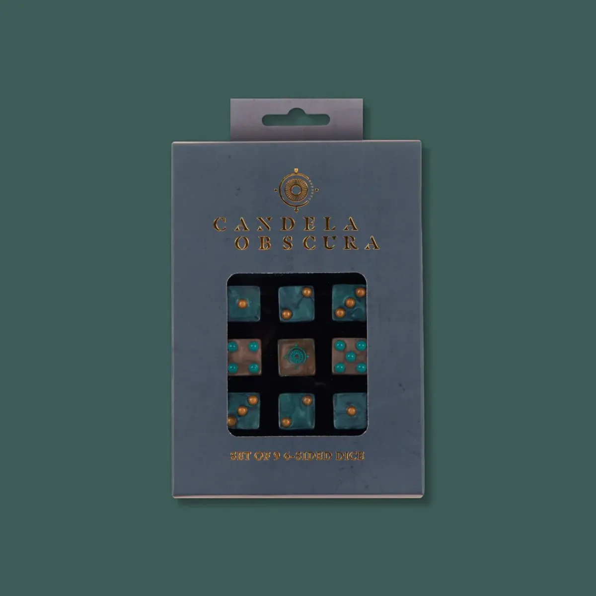 Critical Role Dice And Dice Bags>Candela Obscura Dice Set