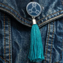 Critical Role Pins>Cobalt Soul Tassel Pin