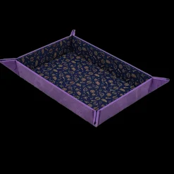 Critical Role Dice And Dice Bags>Bells Hells Pattern Printed Leatherette Folding Dice Tray