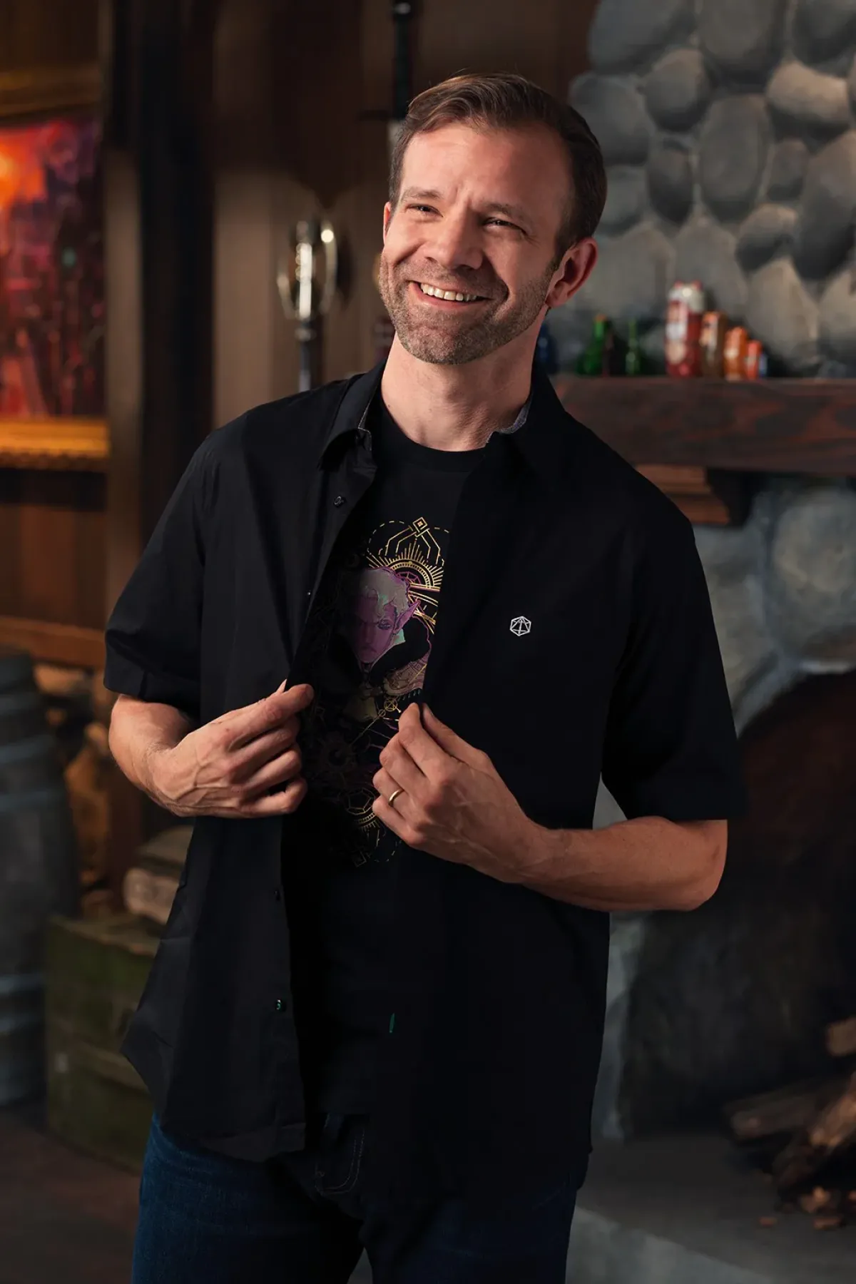 Critical Role Polo & Button Down Shirts>Button Down Shirt