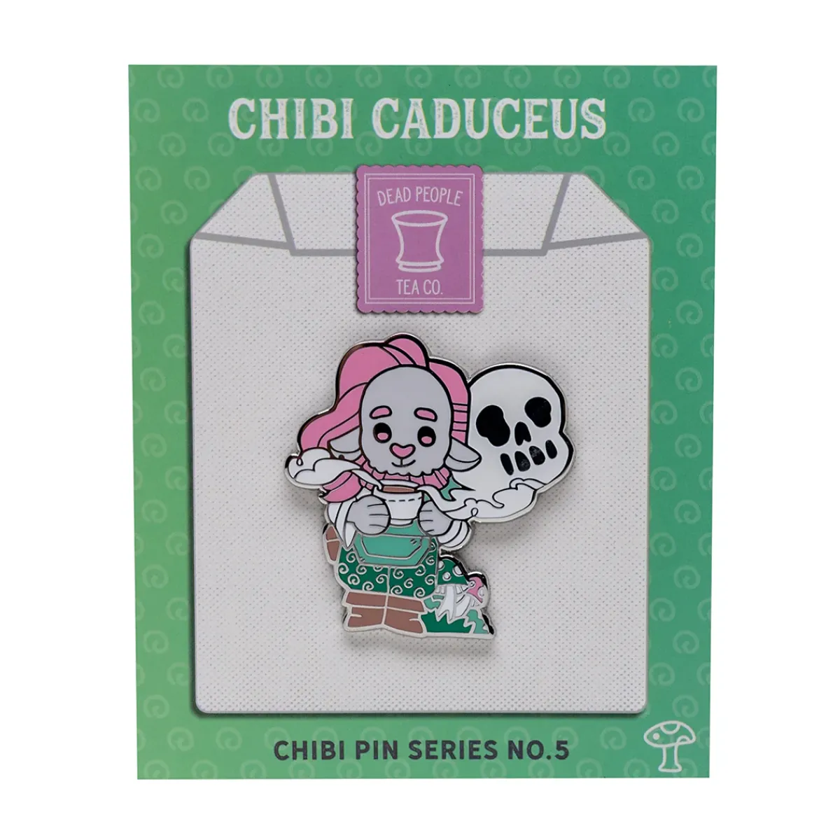 Critical Role Pins>Chibi Pin No. 5 - Caduceus Clay