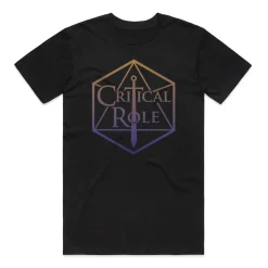 Critical Role T-shirts>Gradient Logo T-Shirt
