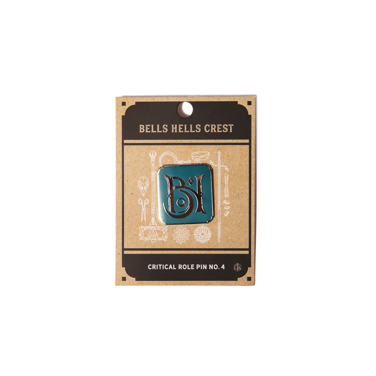 Critical Role Pins>Pin No. 4 - Bells Hells Crest