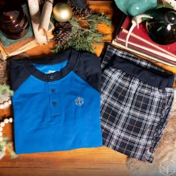 Critical Role Pajamas & Robes>Plaid Pajama Lounge Set