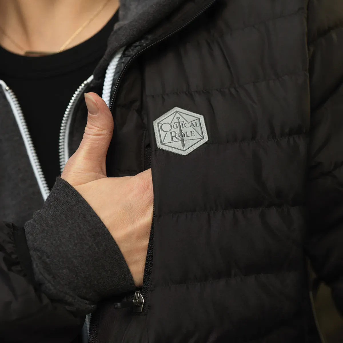 Critical Role Jackets>Quilted Puffer Jacket