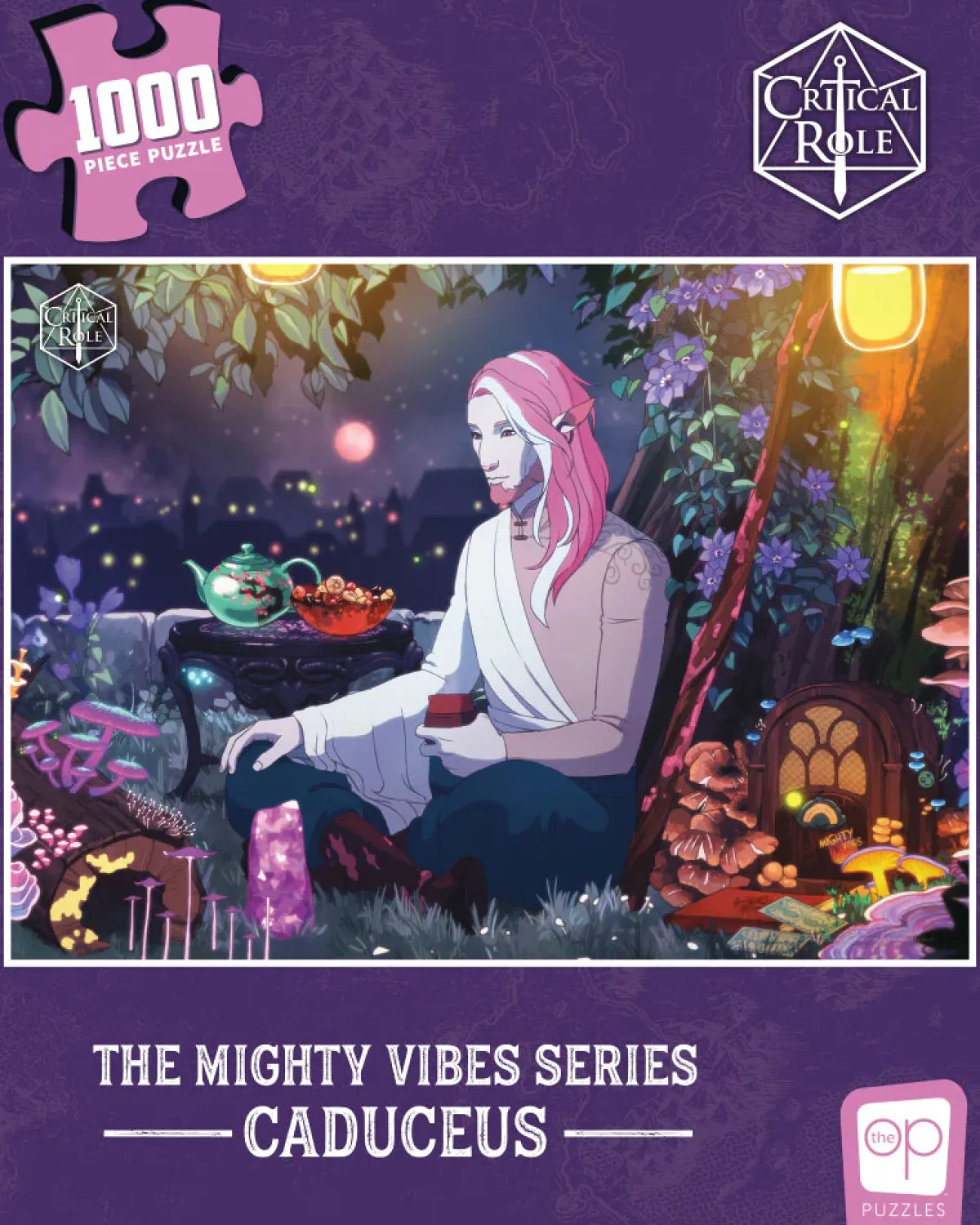 Critical Role Puzzles And Games>: The Mighty Vibe Series - Caduceus Clay 1000-Piece Jigsaw Puzzle
