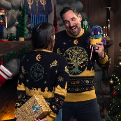 Critical Role Sweaters & Hoodies>Ugly Critmas Holiday Sweater #2