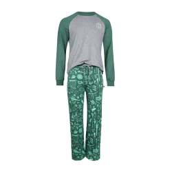 Critical Role Pajamas & Robes>Ultra Soft Forest Green Pajama Lounge Set