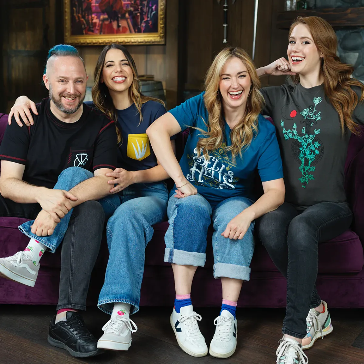 Critical Role T-shirts>Fresh Cut Grass Pocket T-Shirt