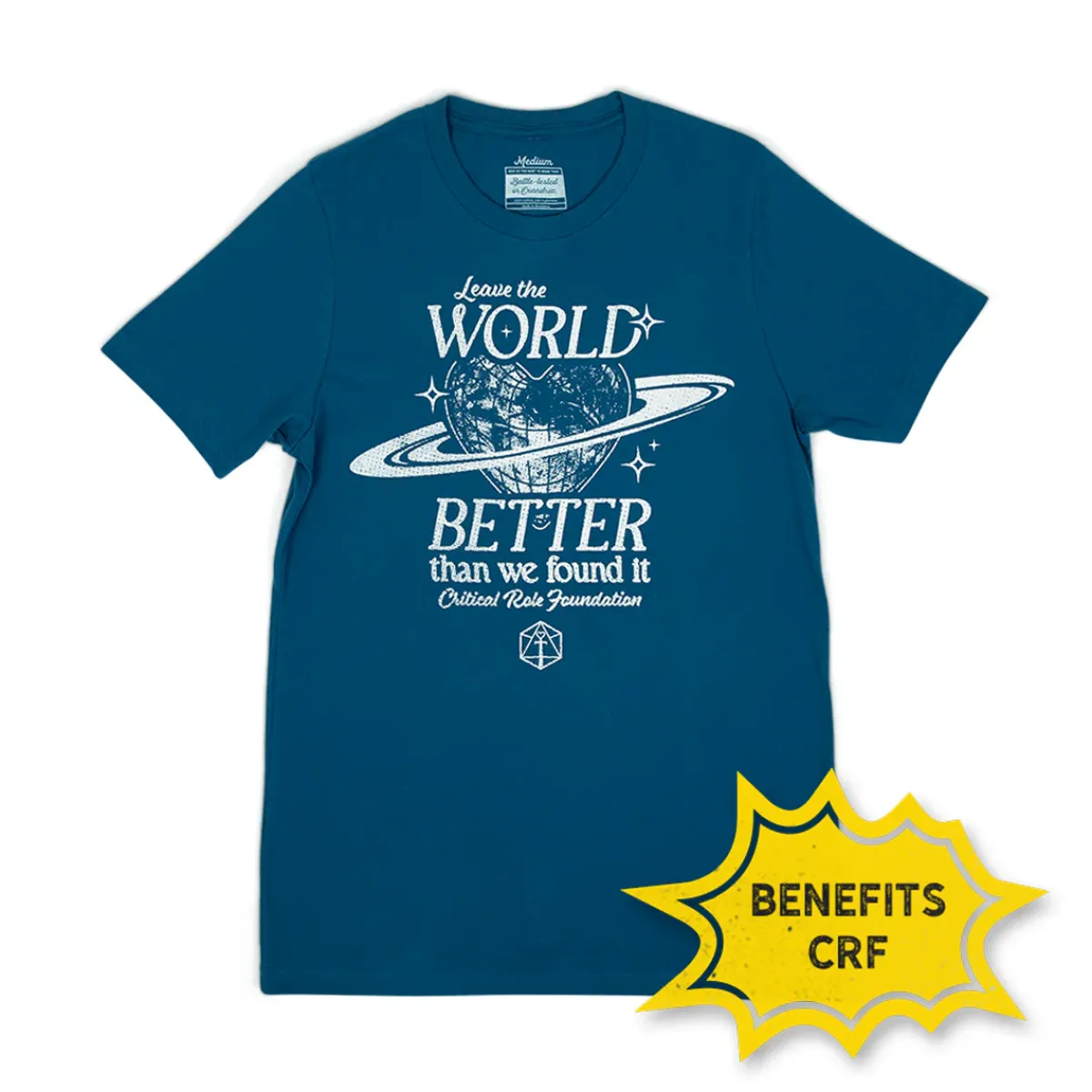 Critical Role T-shirts>Leave the World Better T-Shirt