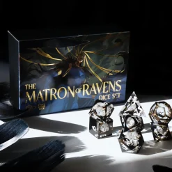 Critical Role Dice And Dice Bags>Matron of Ravens Dice Set