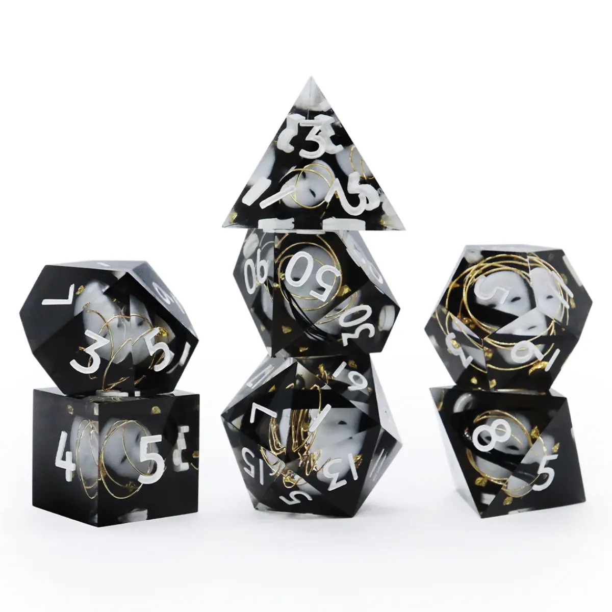 Critical Role Dice And Dice Bags>Matron of Ravens Dice Set