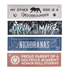 Critical Role Decals And Stickers>Mighty Nein Bumper Sticker 4-Pack Set
