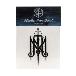 Critical Role Decals And Stickers>Mighty Nein Crest Decal