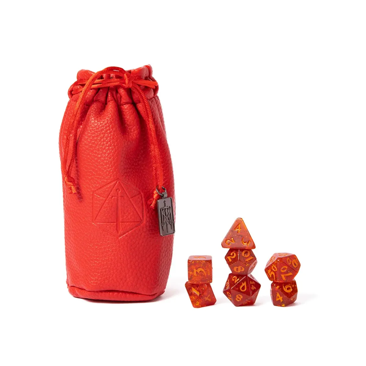 Critical Role Dice And Dice Bags>Mighty Nein Dice Set: Caleb Widogast