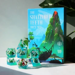 Critical Role Dice And Dice Bags>The Shattered Teeth Dice Set