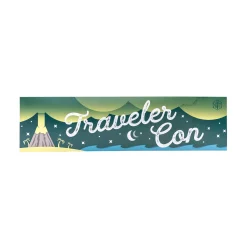 Critical Role Decals And Stickers>Traveler Con Bumper Sticker 3-Pack Set