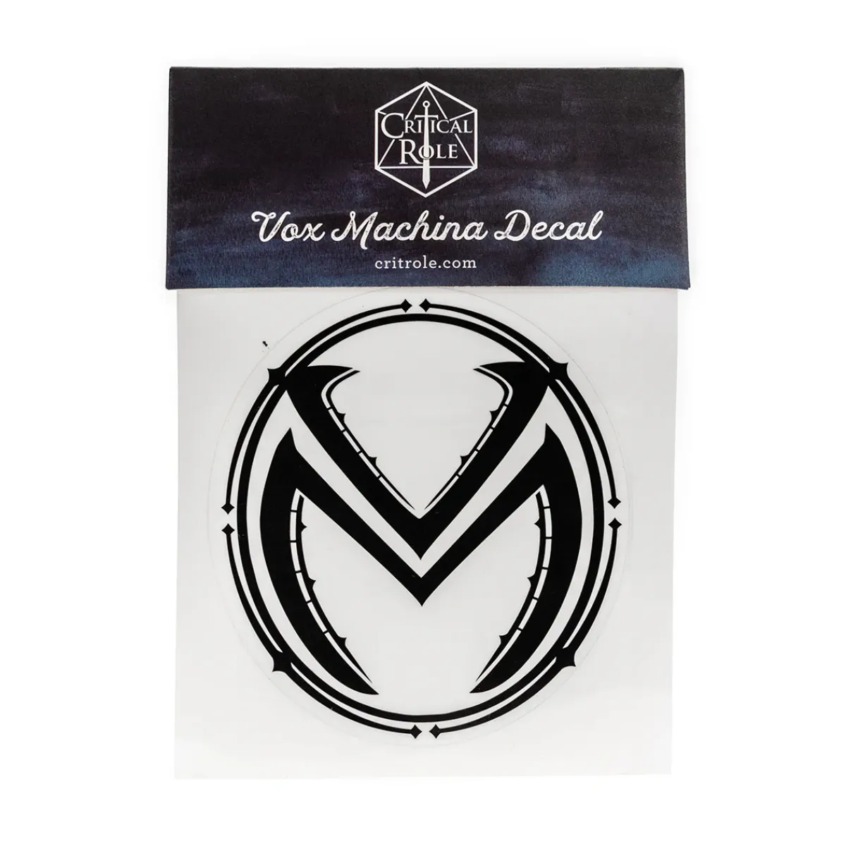 Critical Role Decals And Stickers>Vox Machina Crest Decal