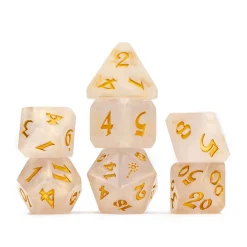 Critical Role Dice And Dice Bags>Vox Machina Dice Set: Pike Trickfoot