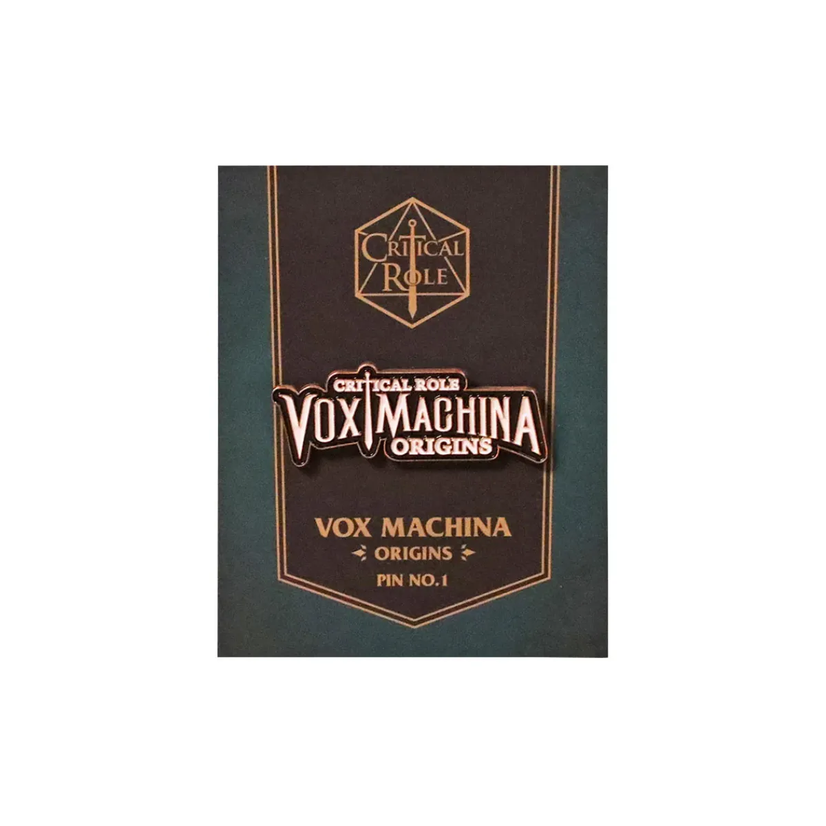 Critical Role Pins>Vox Machina Origins Logo Pin